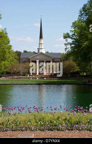 Daniel Chapelle du Souvenir, au Campus de l'Université Furman à Greenville, SC, USA Banque D'Images