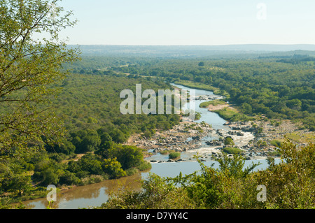 Olifants River d'Abel, Erasmus, Mpumalanga, Afrique du Sud Banque D'Images