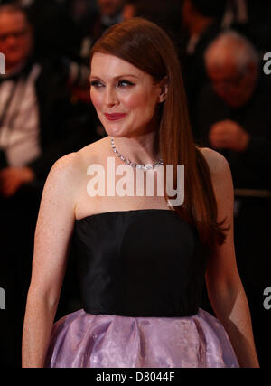 Cannes, France, 15e 05,2013 : Julianne Moore assiste à la cérémonie d'et 'Gatsby le Magnifique' Premiere - la 66e assemblée annuelle Cann Banque D'Images
