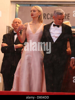 Cannes, France, 15e 05,2013 : Carey Mulligan assiste à la cérémonie d'et 'Gatsby le Magnifique' Premiere - la 66e assemblée annuelle Cann Banque D'Images