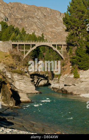 Shotover River, près de Queenstown, île du Sud, Nouvelle-Zélande Banque D'Images