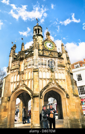 Croix du marché dans le centre-ville de Chichester, West Sussex, UK Banque D'Images