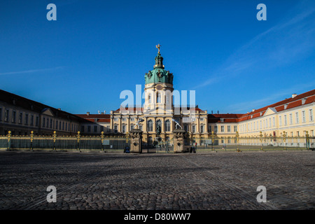 Le château de Charlottenburg dit 'Lietzenburg' situé dans le quartier de la manteau de Berlin, Allemagne Banque D'Images