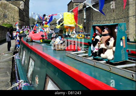 Festival 2013 de la voie navigable de Skipton Banque D'Images