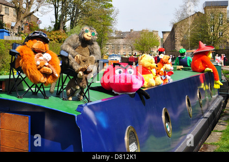 Festival 2013 de la voie navigable de Skipton Banque D'Images