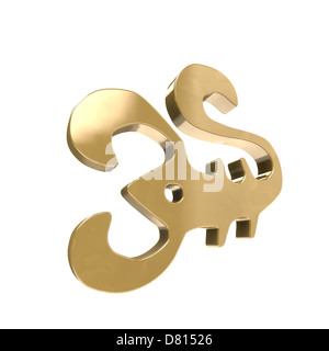 Le signe du zodiaque dans l'astrologie Scorpion est une fonction de l'époque dans laquelle nous sommes nés. Banque D'Images