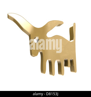 L'étoile est le taureau dans l'astrologie une caractéristique pour l'époque dans laquelle nous sommes nés. Banque D'Images