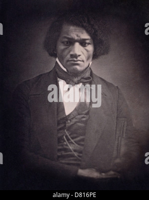 Frederick Douglass, réformateur social américain, orateur, écrivain et homme d'État Banque D'Images