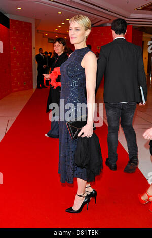 Cannes, France. Le 16 mai 2013. Robin Wright assistant à la 'Le Congrès' première mondiale au 66e Festival de Cannes. Le 16 mai 2013. Photo : AFP/Alamy Live News Banque D'Images