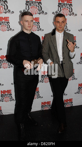 L'invité NME Awards 2012 qui a eu lieu à la brixton academy - Salle de presse - Londres, Angleterre - 29.02.12 Banque D'Images