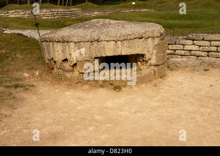 Comprimé fort la crête de Vimy, en France. La Seconde Guerre mondiale, une bataille, WW1, Banque D'Images