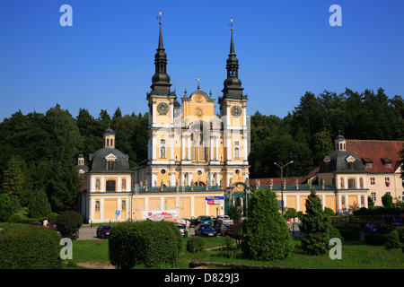 Swieta Lipka (chaux), Saint de l'église de pèlerinage baroque, Lac de Mazurie Distrikt, Pologne Banque D'Images