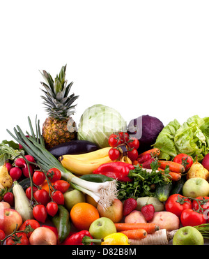 Fruits et légumes Banque D'Images