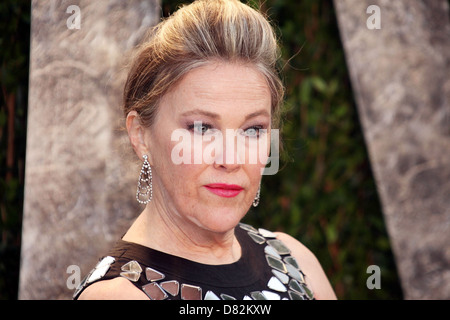 Catherine O'Hara 2012 Vanity Fair Oscar Party at Sunset Tower Hotel - Arrivées West Hollywood, Californie - 26.02.12 Banque D'Images