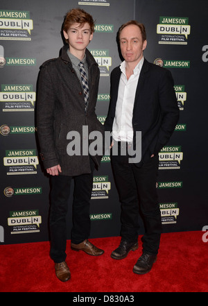 Thomas Brodie-Sangster et Michael McElhatton Jameson Dublin International Film Festival - projection de gala de clôture de "mort du Banque D'Images