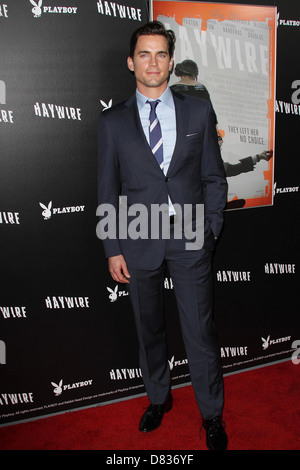 Matt Bomer "Haywire" Los Angeles premiere at la DGA Theatre - Arrivées Los Angeles, Californie - 05.01.12 Banque D'Images