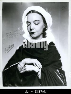 Jan 01, 1930 - Hollywood, Californie, États-Unis - LILLIAN GISH (Octobre 14, 1893 - février 27, 1993) était un écran de télévision et actrice dont la carrière s'étend sur 75 ans, de 1912 à 1987. Elle a été appelée 'La Première Dame du cinéma américain". (Date exacte et lieu inconnu) (Crédit Image : © Keystone Photos USA/ZUMAPRESS.com) Banque D'Images