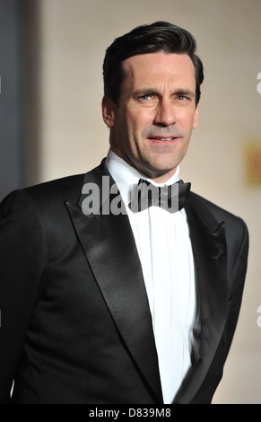 Jon Hamm Orange British Academy Film Awards (BAFTAs) afterparty tenue à l'hôtel Grosvenor House - Londres, l'extérieur du hall des arrivées. Banque D'Images