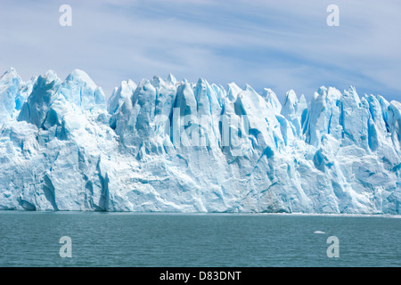 Glacier Perito Moreno et lac Argentino dans le parc national de Los Glaciares, Argentine Banque D'Images