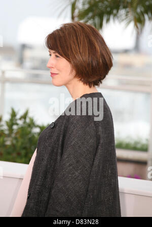 Cannes, France. Le 18 mai 2013. L'actrice Gina McKee à la Jimmy P. Psychothérapie d'un Indien des plaines photocall du film au Festival de Cannes le 18 mai 2013. Credit : Doreen Kennedy / Alamy Live News Banque D'Images