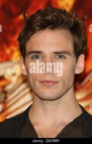 SAM CLAFLIN THE HUNGER GAMES : CATCHING FIRE. PHOTOCALL. FESTIVAL DE CANNES 2013 CANNES FRANCE 18 Mai 2013 Banque D'Images