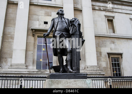 Statue de George Washington Banque D'Images