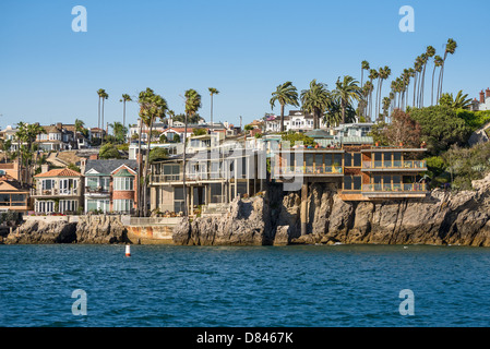 Manoirs de Newport Beach. Banque D'Images