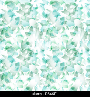 Modèle logique - simulation de coups de pinceau aquarelle sur papier blanc Banque D'Images