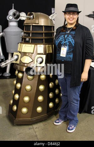 San Jose, États-Unis. 18 mai, 2013. Le Grand Wow ComicFest comic book festival tenu au San Jose Convention Center. Médecin qui Dalek. 18 mai 2013 Crédit : Lisa Werner/Alamy Live News Banque D'Images