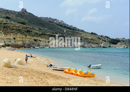 Gnejna-Bay, Malta, Europe Banque D'Images