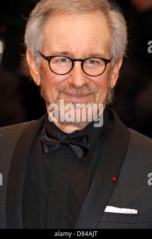 Cannes, France. 18 mai, 2013. Steven Spielberg participant à la "Jimmy P.( La psychothérapie d'un Indien des plaines)' premiere à la 66e Festival de Cannes. 18 mai, 2013 Banque D'Images
