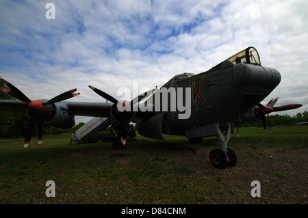 Avro Shackleton affiché à Gatwick Aviation Museum Banque D'Images