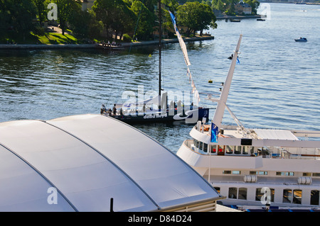 La Volvo Ocean Race 2008-2009 était un yacht de course qui s'est tenue entre octobre 4,2008, et le 27 juin 2009,bateaux participants,Suède,Stockholm Banque D'Images