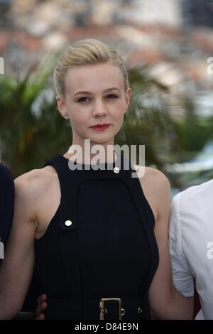 Cannes, France. 19 mai, 2013. L'actrice Carey Mulligan assiste à la photocall de "Inside Llewyn Davis" lors de la 66e Festival International du Film de Cannes au Palais des Festivals de Cannes, France, le 19 mai 2013. Photo : Hubert Boesl/dpa/Alamy Live News Banque D'Images