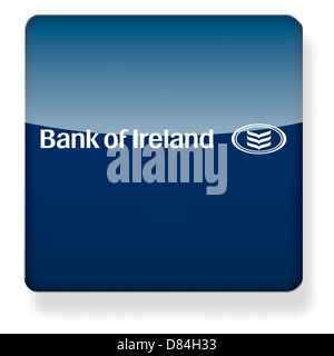 Bank of Ireland logo comme une icône de l'application. Chemin de détourage inclus. Banque D'Images