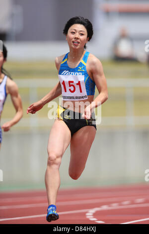 Ichikawa Kana, le 18 mai 2013 - Athlétisme : Le 55e East Japan Industrial Athletics Championship Women's 200m au stade d'athlétisme de Kasamatsu, Ibaraki, Japon. (Photo de YUTAKA/AFLO SPORT) [1040] Banque D'Images