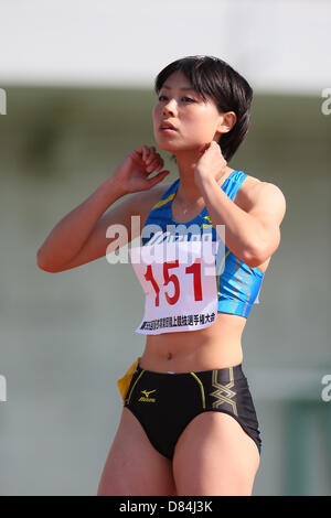 Ichikawa Kana, le 18 mai 2013 - Athlétisme : Le 55e East Japan Industrial Athletics Championship Women's 200m au stade d'athlétisme de Kasamatsu, Ibaraki, Japon. (Photo de YUTAKA/AFLO SPORT) [1040] Banque D'Images