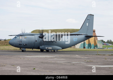 Un Alenia C-27J Spartan de l'Armée de l'air lituanienne, Hradec Kralove, République tchèque. Banque D'Images