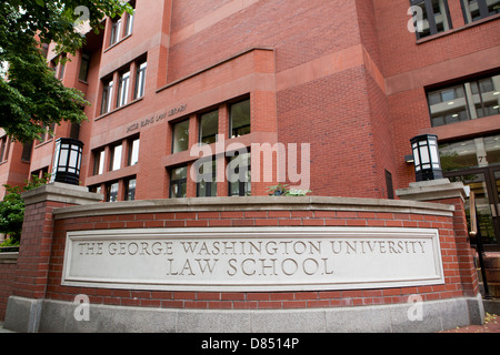 George Washington University Law School Building Banque D'Images