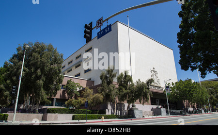 La Cour supérieure de Los Angeles. Le district central de Stanley Mosk Palais de Los Angeles. Banque D'Images