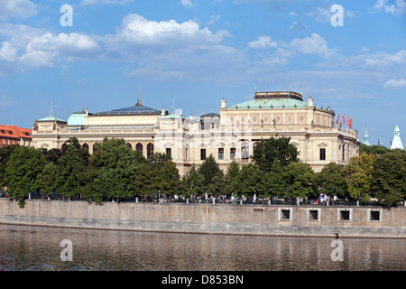 La Venise de Prague Prague - Prague Rudolfinum et musique, auditorium et gallery Banque D'Images