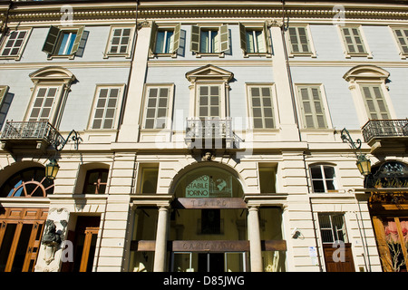 Italie Piémont Turin le théâtre Carignano Banque D'Images