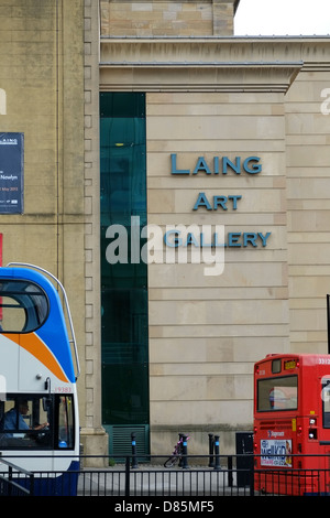 La Laing Art Gallery dans le centre de Newcastle-upon-Tyne Banque D'Images