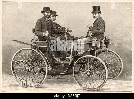 Peugeot 1891 voiture Banque D'Images