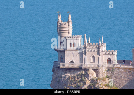 Swallow's Nest, La Grande Yalta, Crimée, Ukraine, Europe de l'Est Banque D'Images