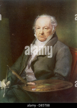 Francisco Jose de Goya y Lucientes Banque D'Images