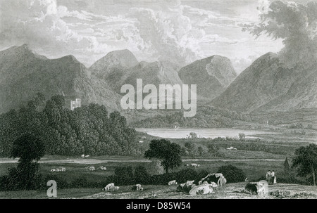 DERWENTWATER, district du lac Banque D'Images