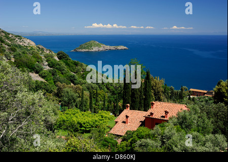 Italie, Toscane, Argentario, côte sud Banque D'Images