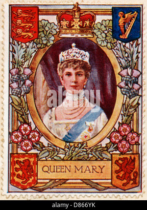 Queen Mary / Timbre Banque D'Images