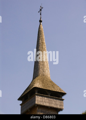 L'Europe, Roumanie, Maramures, église de Poienile Izei à botiza salon Banque D'Images